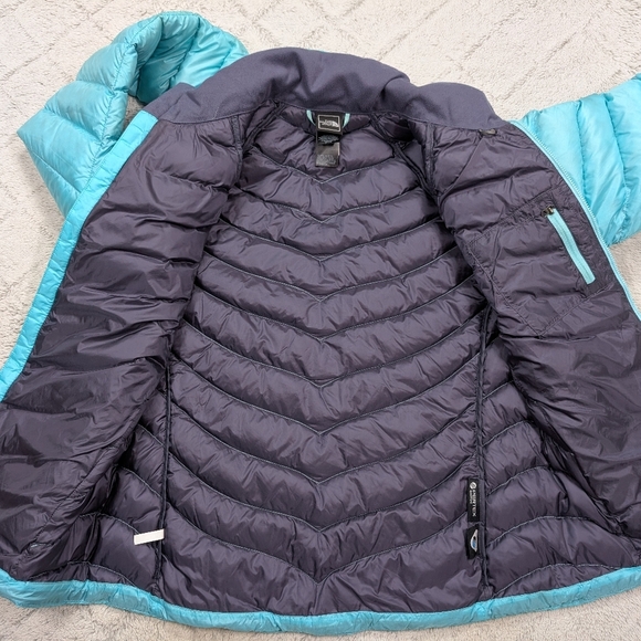 The North Face Jacket Womens M Blue Thunder Down 800 Puffer Light Packable - Picture 11 of 13